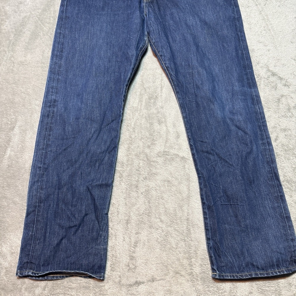 Polo Ralph Lauren Classic Fit Jeans Mens 40x32 Measures 42x33 Dark Wash Blue RL - Picture 6 of 11